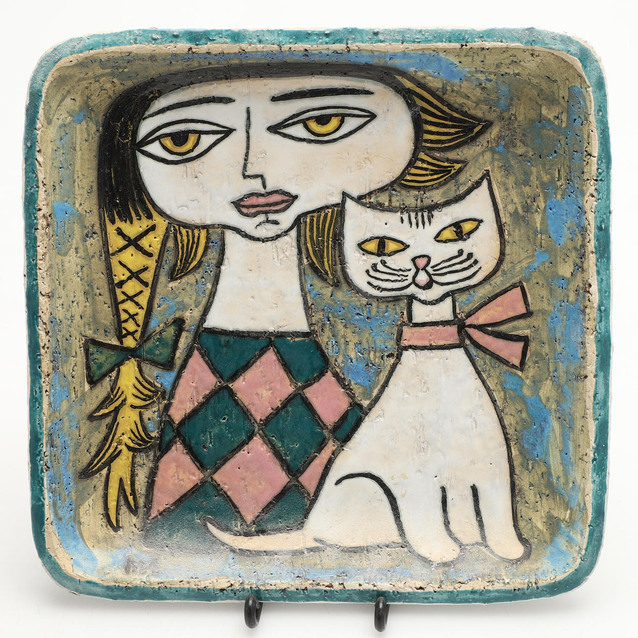 MARI SIMMULSON, dish, earthenware. Upsala-Ekeby.