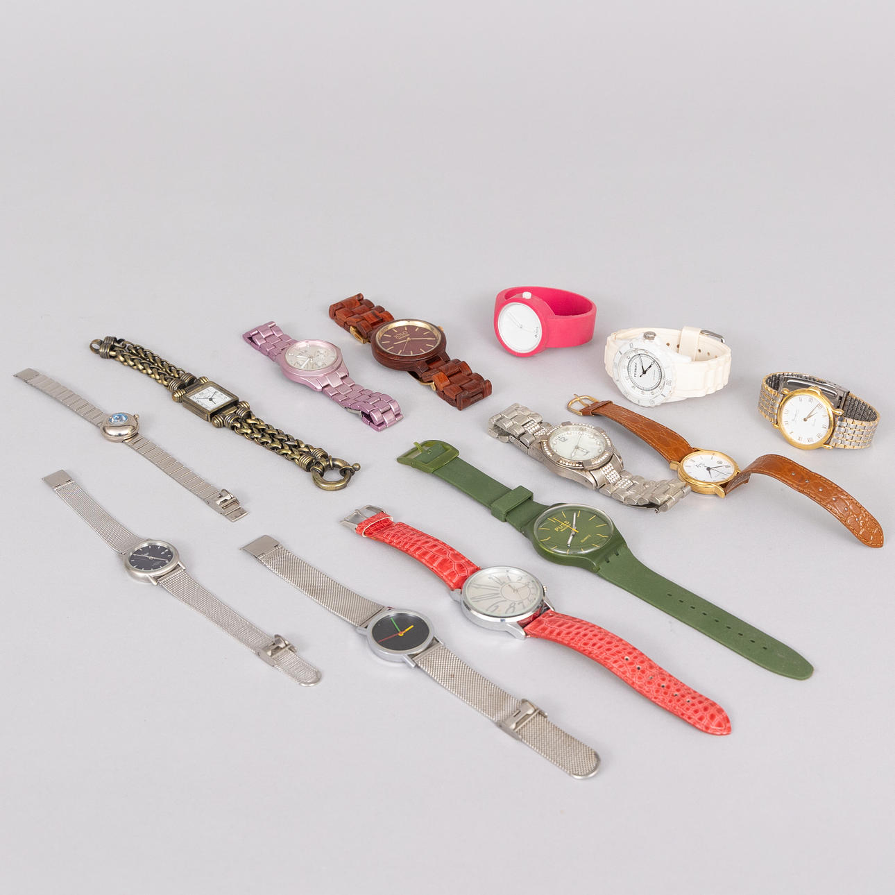 WRISTWATCHES, 13 pcs, Quartz.