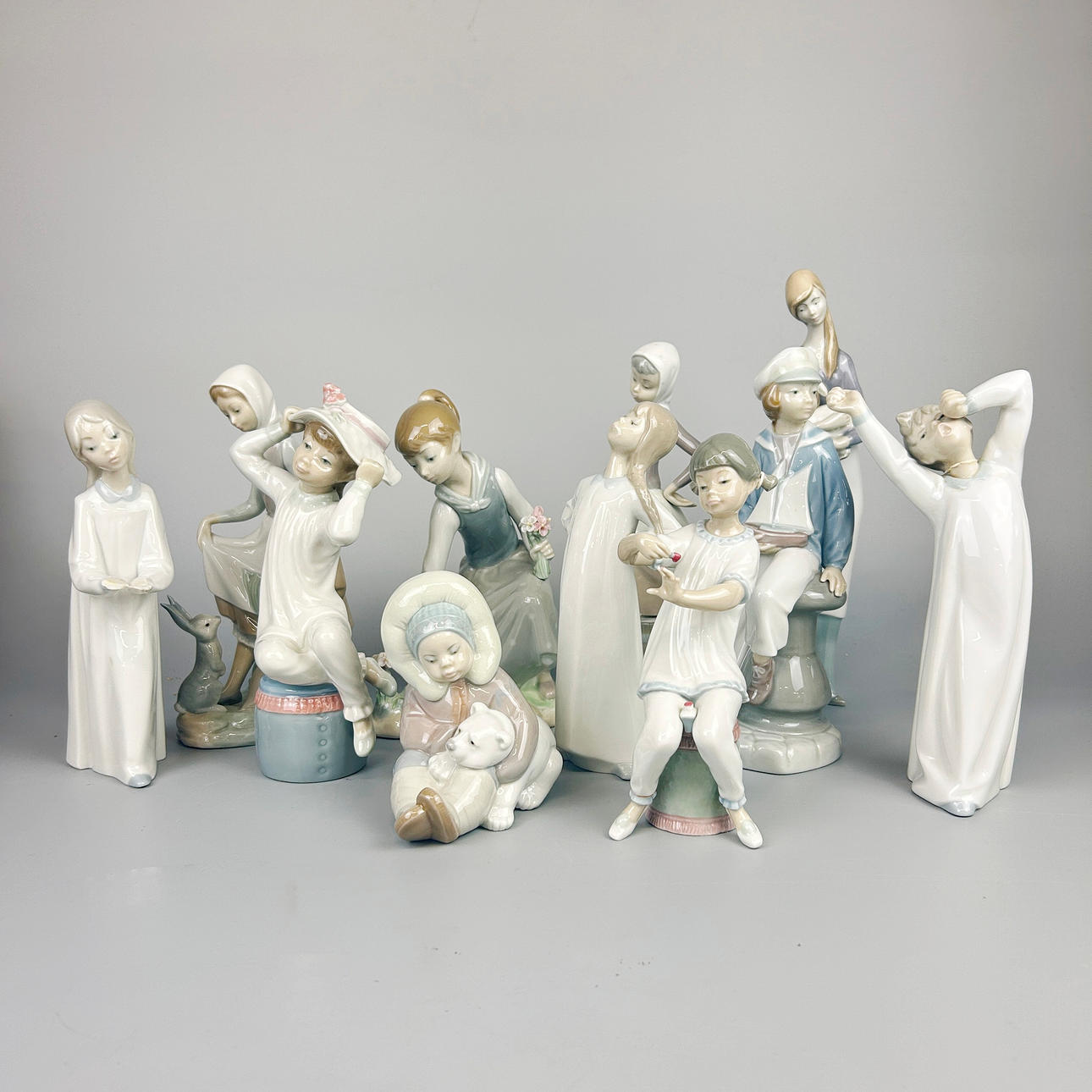 PORCELAIN LLADRO FIGURINES & OTHERS. Ceramics & Porcelain - European ...