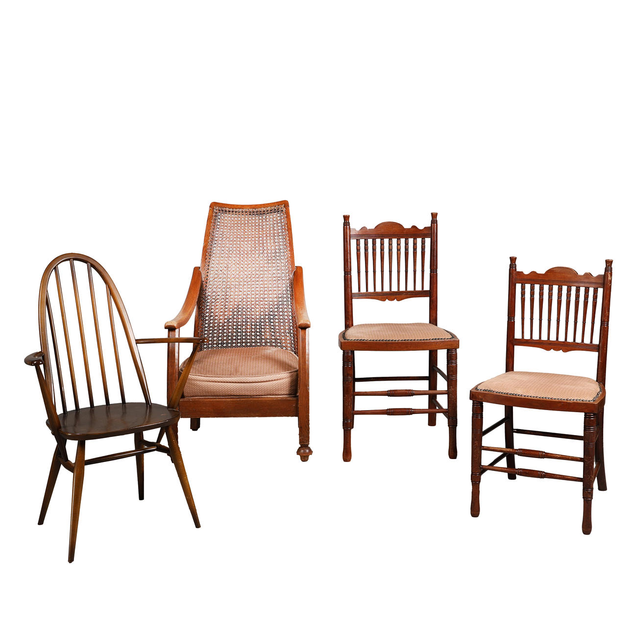 CUATRO SILLAS VARIADAS (4).