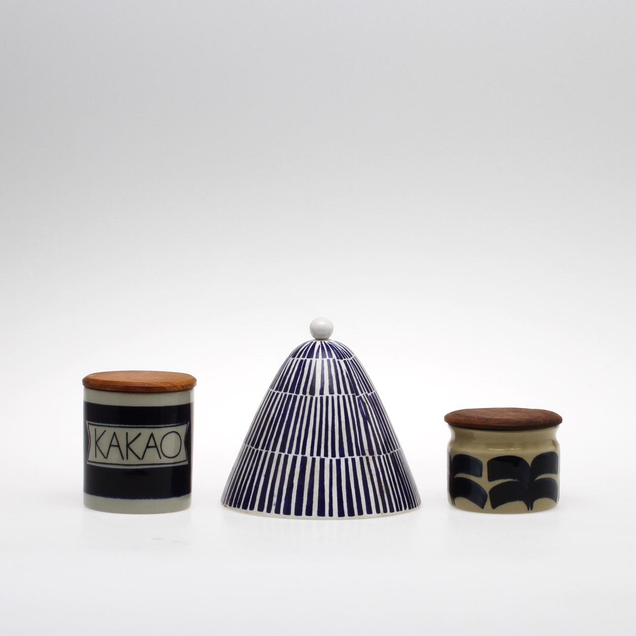 BURKAR, 2 st Marianne Westman, samt OSTKUPA, Rörstrand.