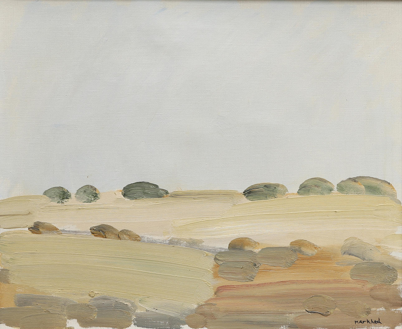 SVEN-ERIK MARKHED, oil, signed.