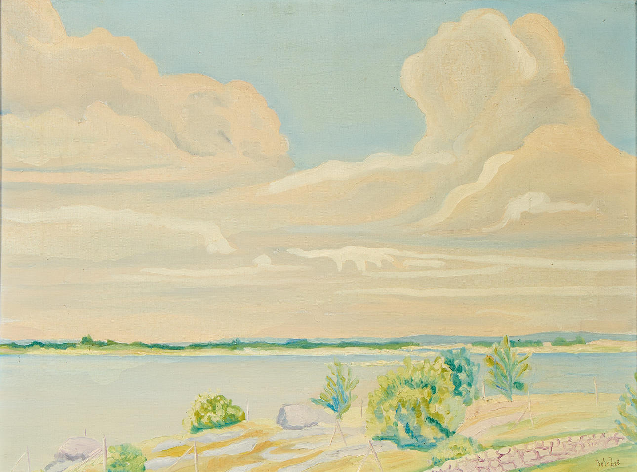 BO VON ZWEIGBERGK. Landscape.