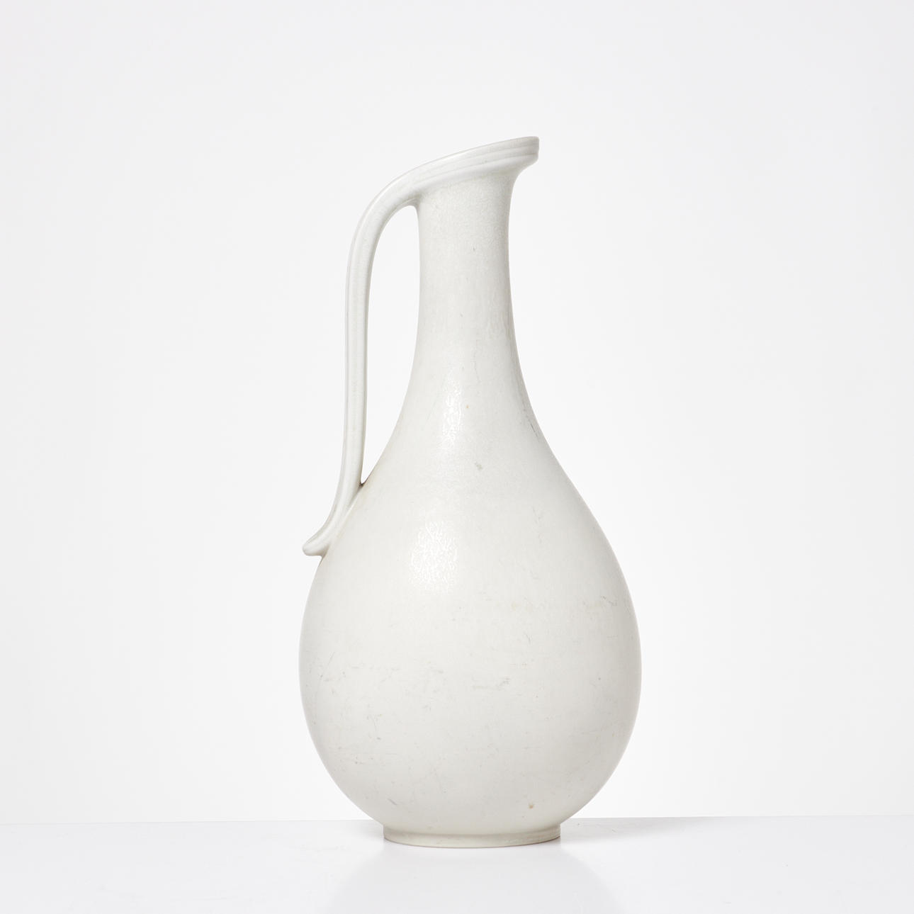 GUNNAR NYLUND. jug, stoneware, Rörstrand, signed.