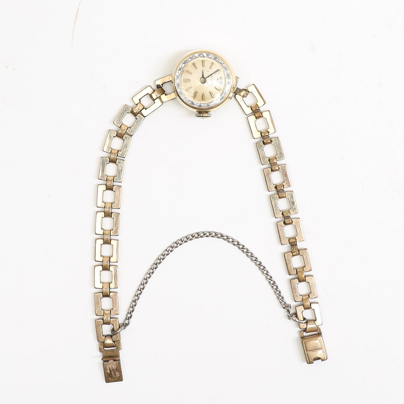 DAMARMBANDSUR, 14k, guld, Tissot.