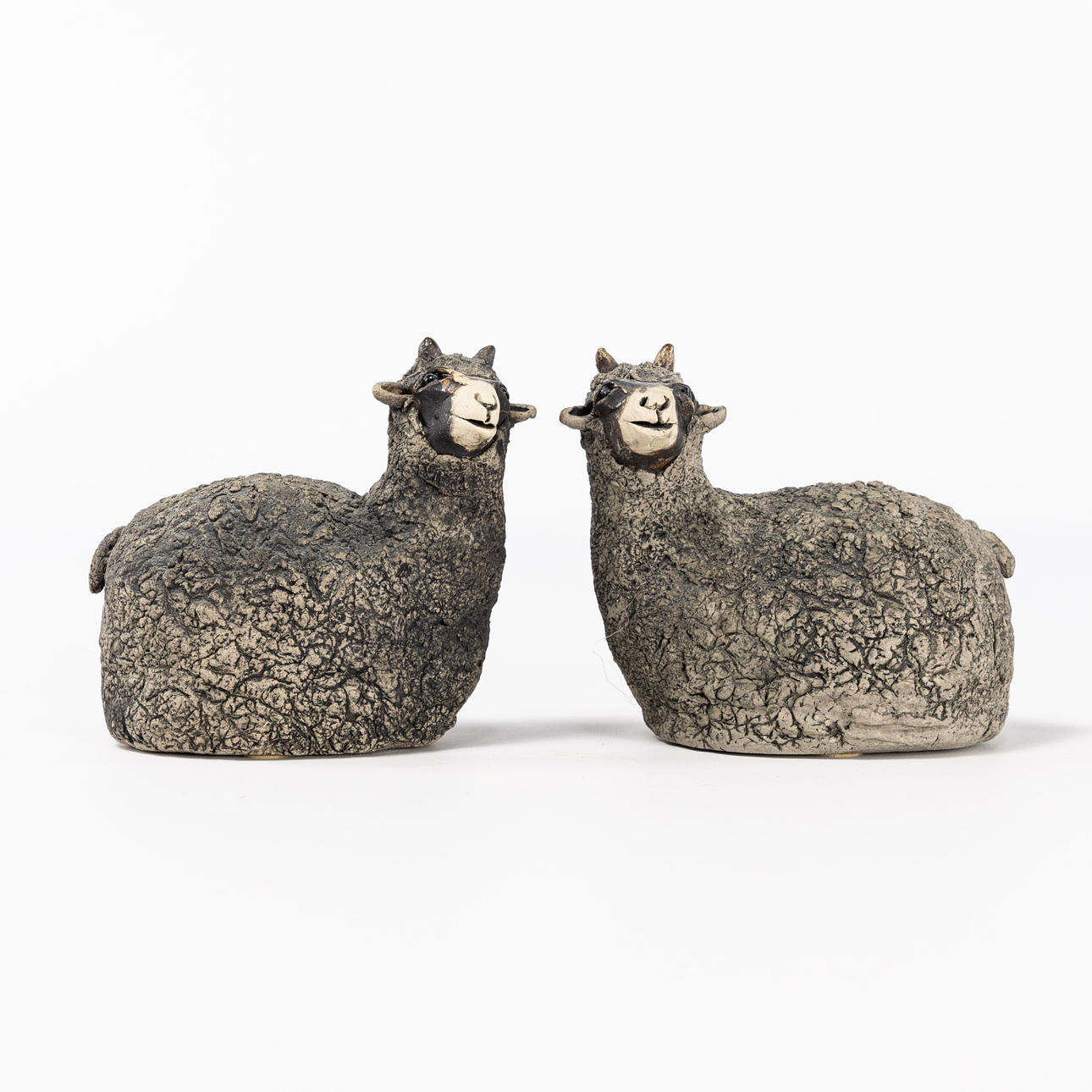 BARBRO OTTERGREN. Figurines, 2 pcs, signed.