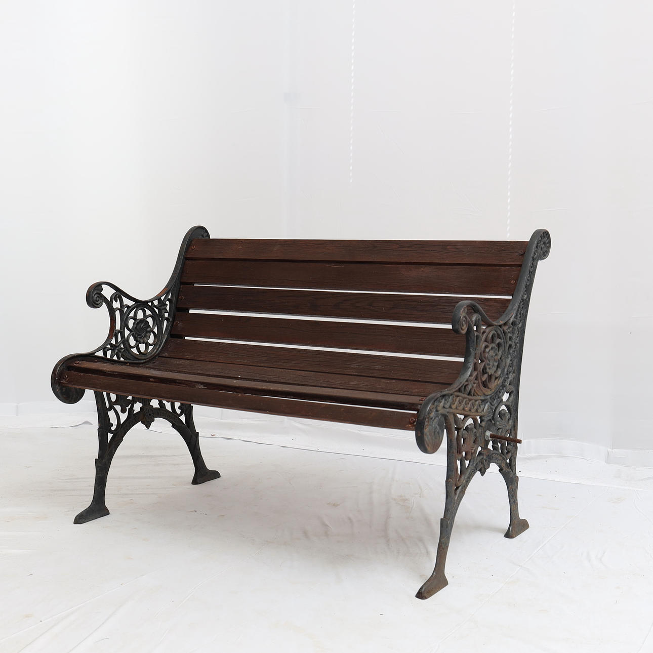 GARDEN BENCH, 20th century.