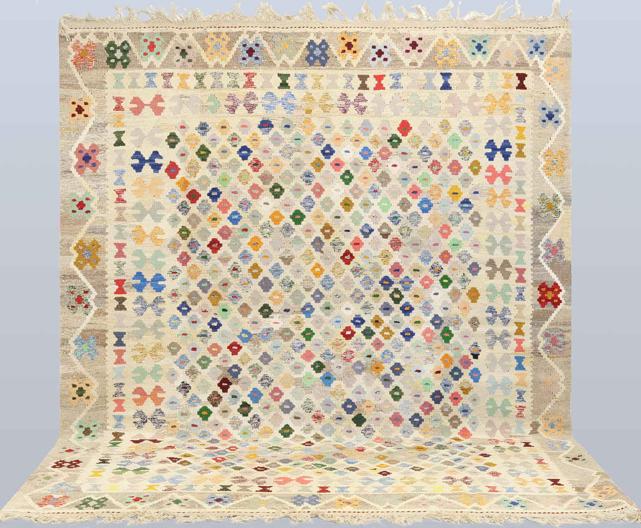 ORIENTMATTA, kelim, handvävd, ca 249x206 cm.
