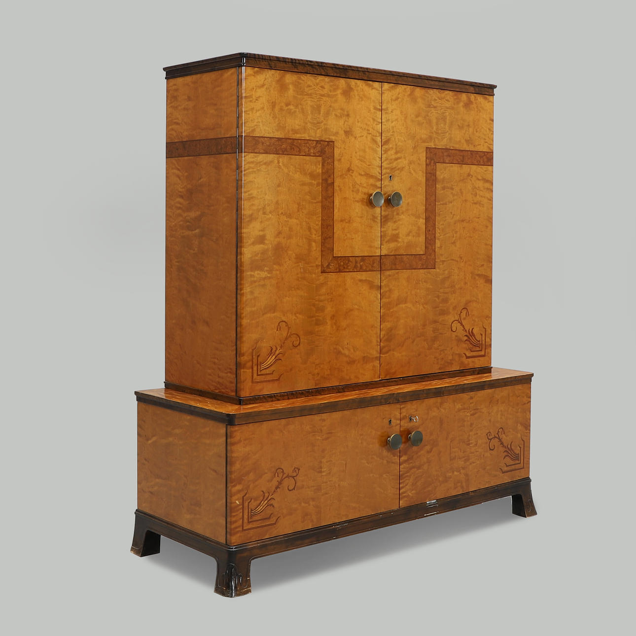 CABINET, Art Deco, 1930s/40s.