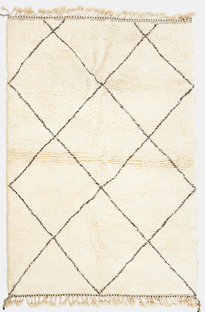 CARPET, possibly Morocco, wool, geometric pattern.