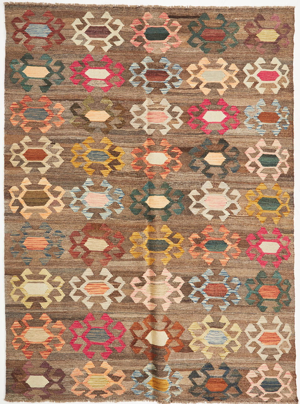 KILIM. Wool, approx. 245x180 cm.
