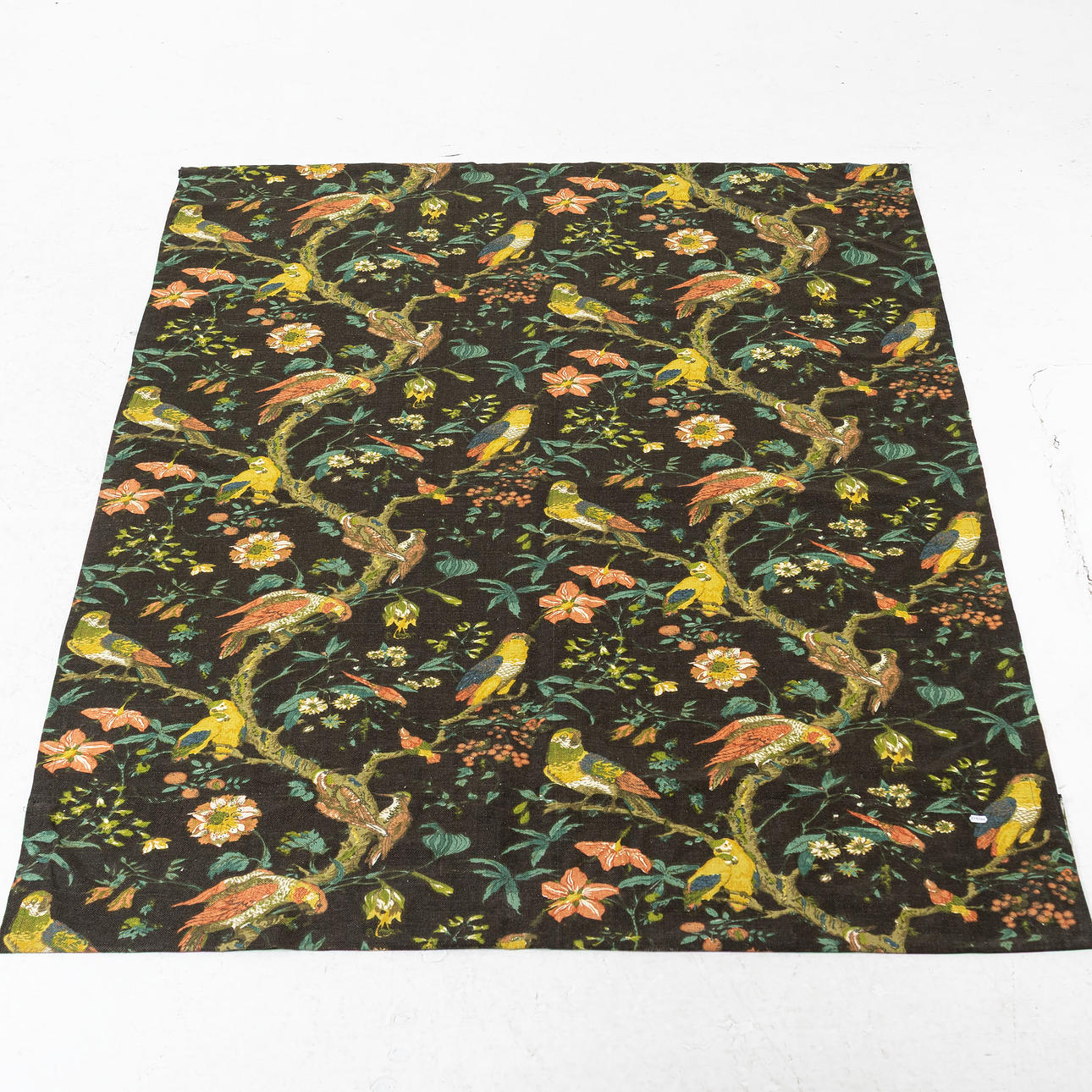 GARDIN / TEXTIL WARNER & SONS, ca 210 x 131 cm.