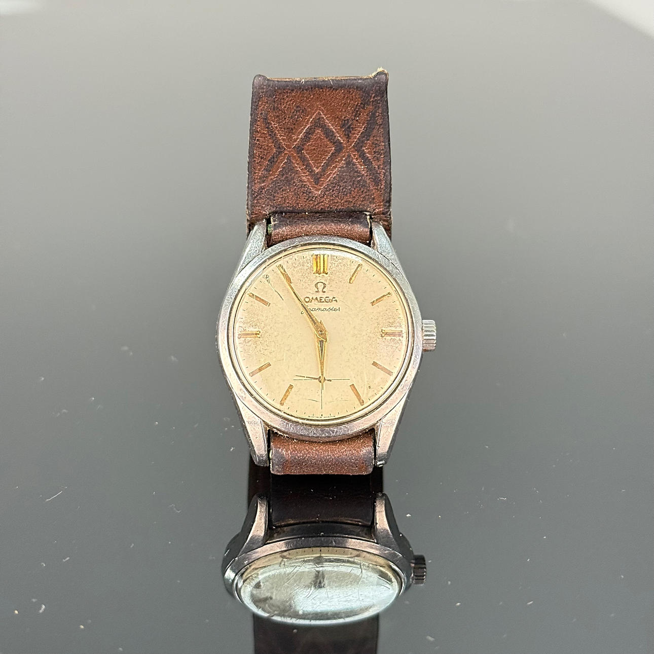 ARMANDSUR, Herr, Stål Omega Seamaster.