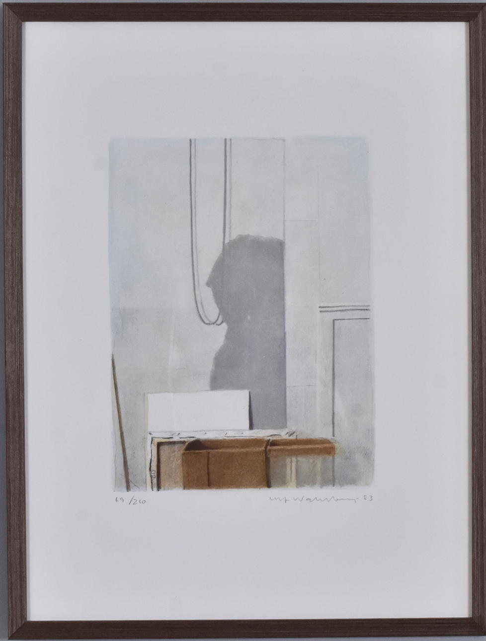 ULF WAHLBERG. Colour lithograph.