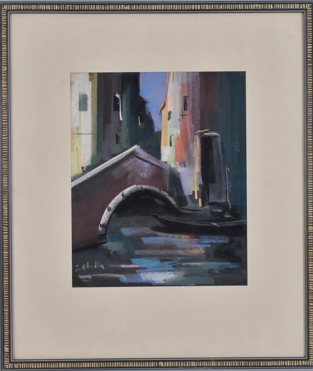 TEDDE RHODIN. Pastel.