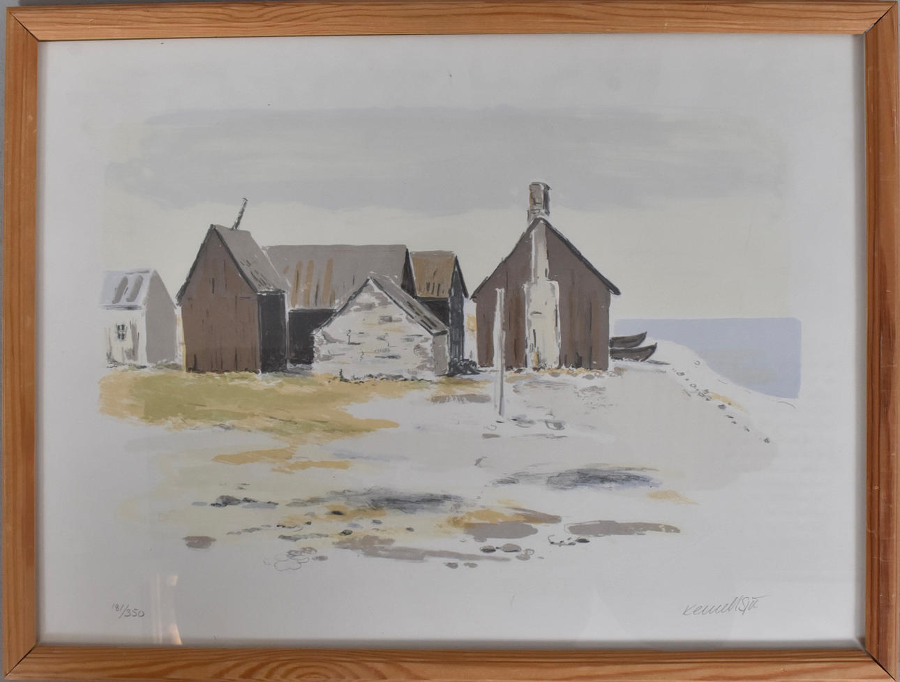 KENNETH SJÖÖ. Colour lithograph.