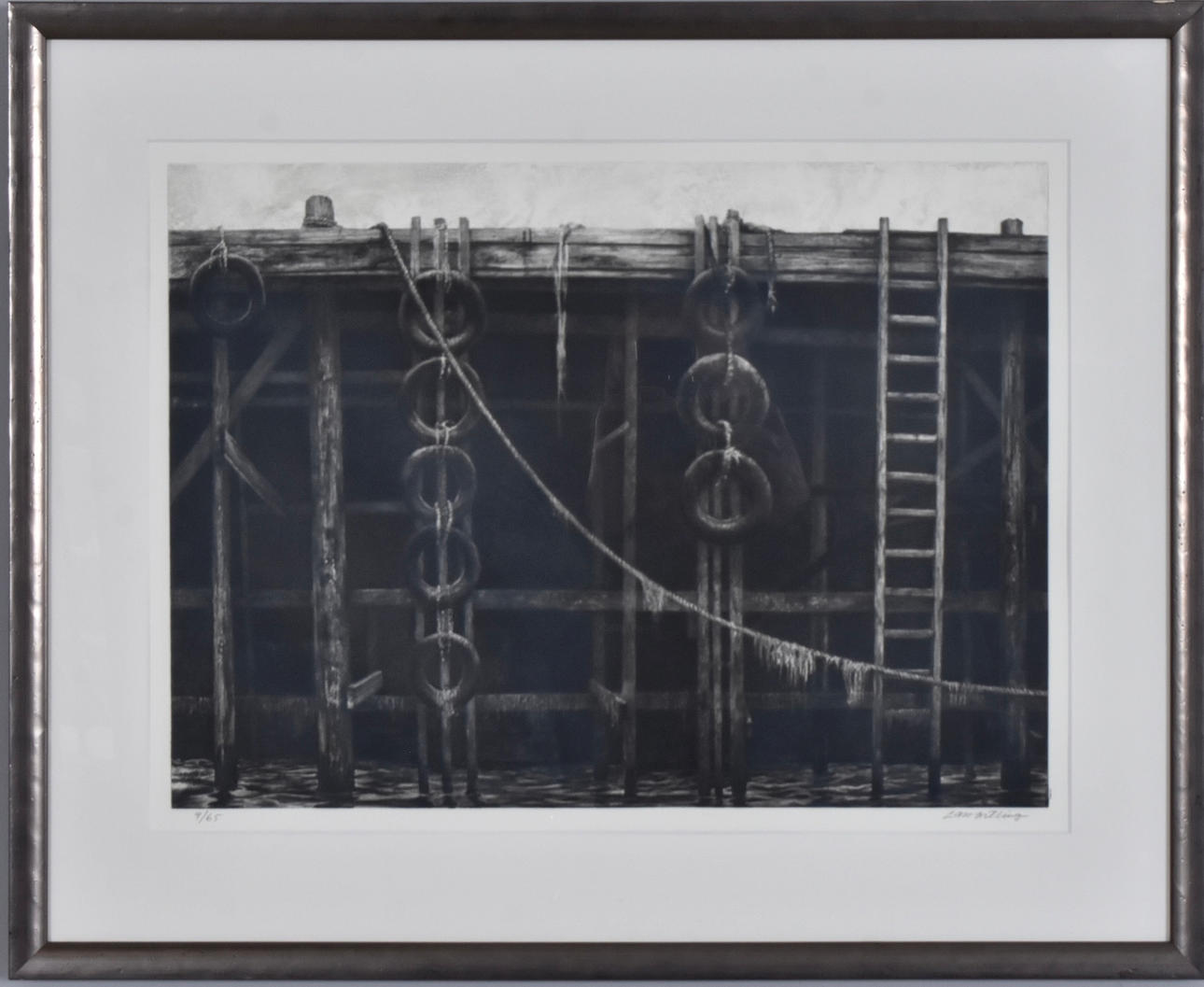 LARS ÖSTLING. Colour lithograph.