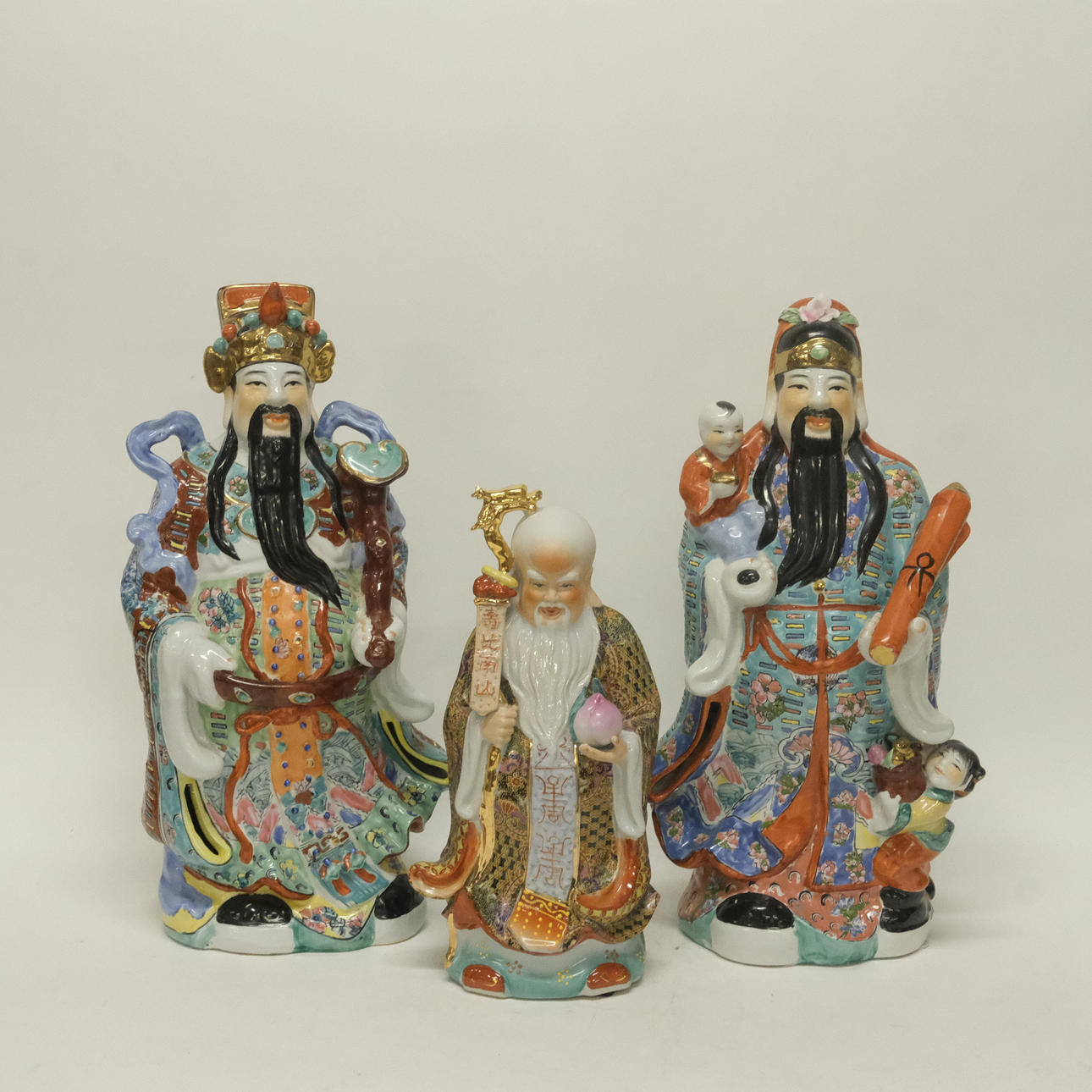 THREE FIGURES CHINA.
