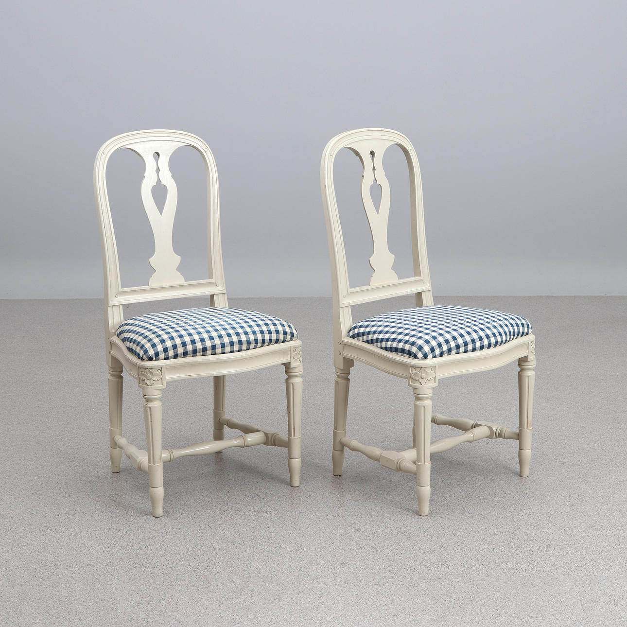 IKEA 18TH CENTURY SERIES, CHAIRS, TWO. Lacquered wood. 