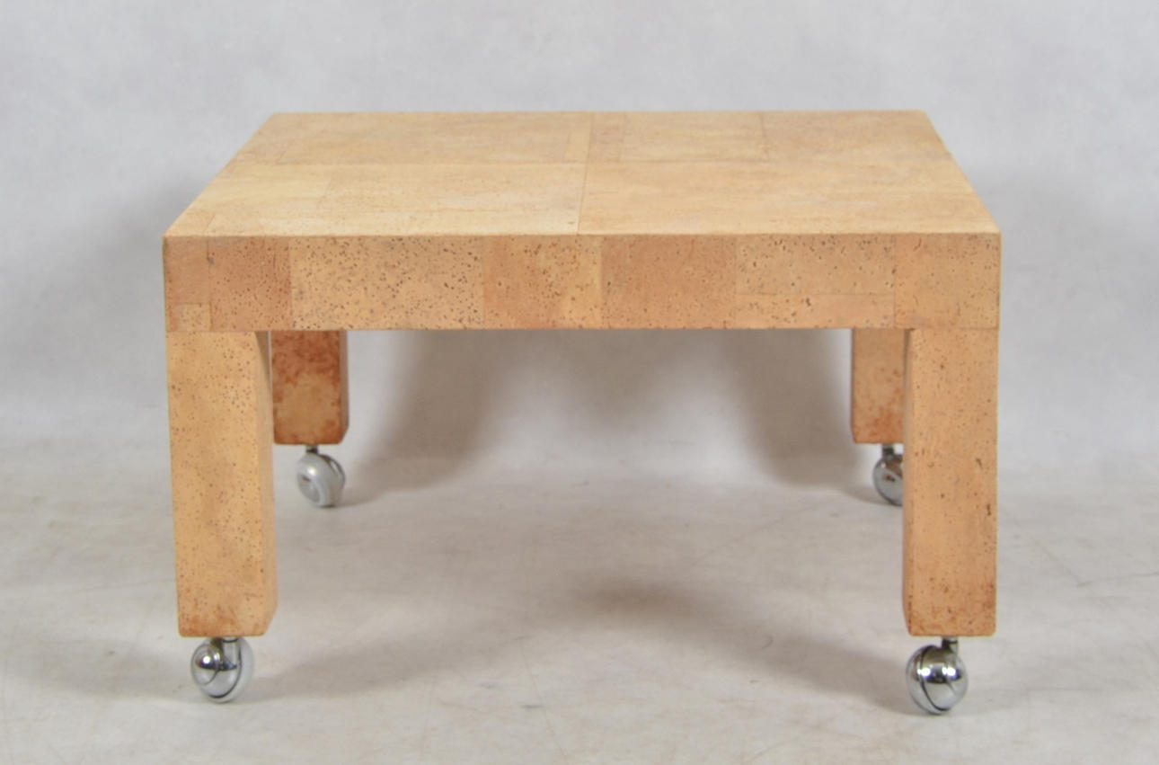 INGO MAURER. Lampbord, kork.