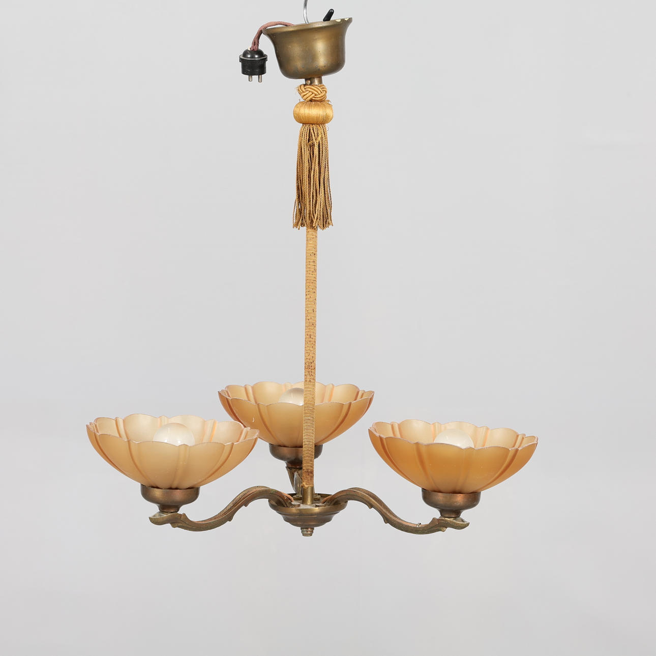 CEILING LAMP circa 1940s.