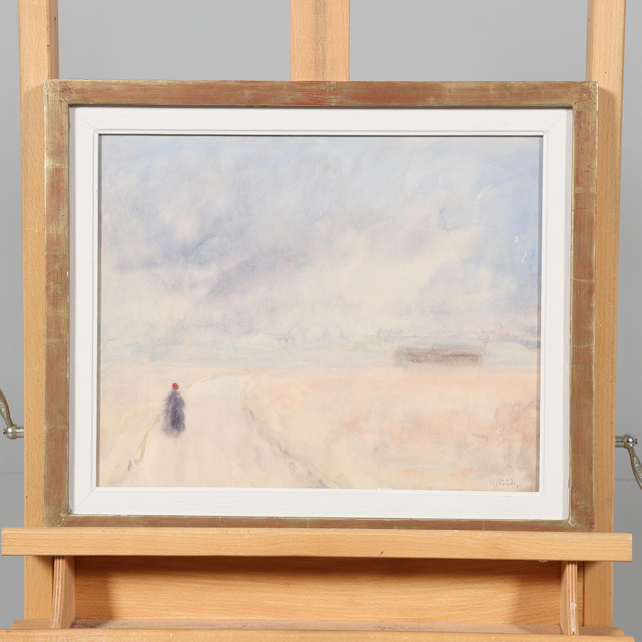 HANS STRIDH. WATERCOLOUR, signed.