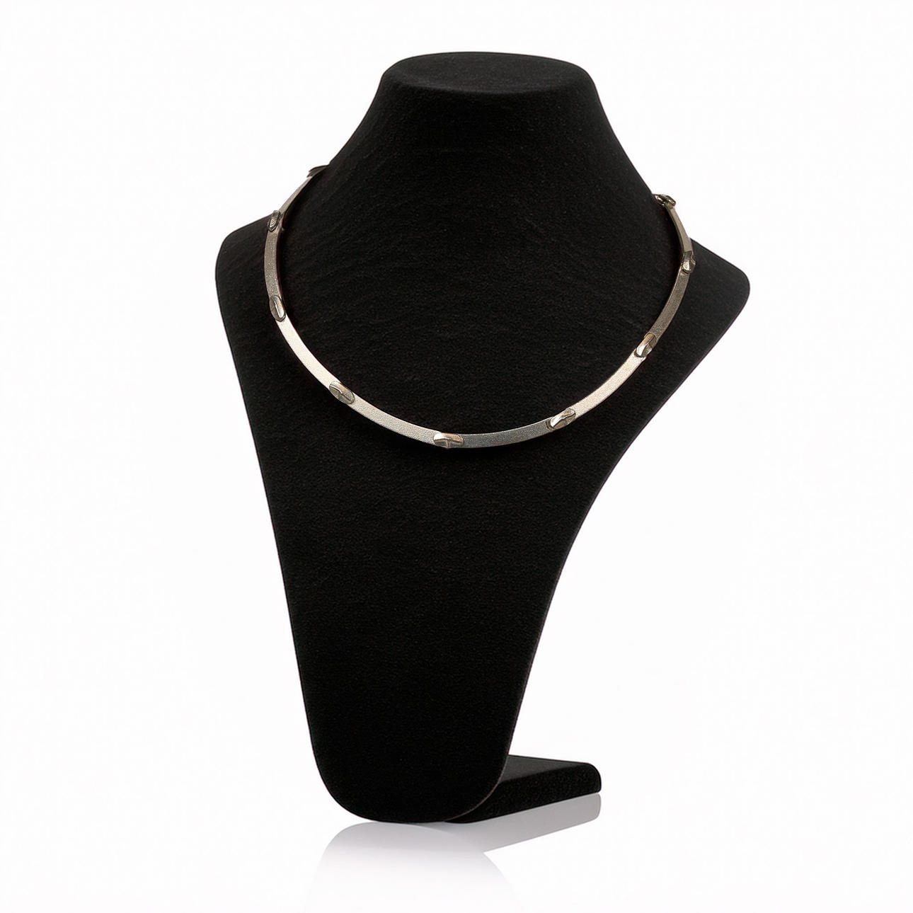 BJÖRN WECKSTRÖM. Collier, Sterlingsilver, "Labyrinth".