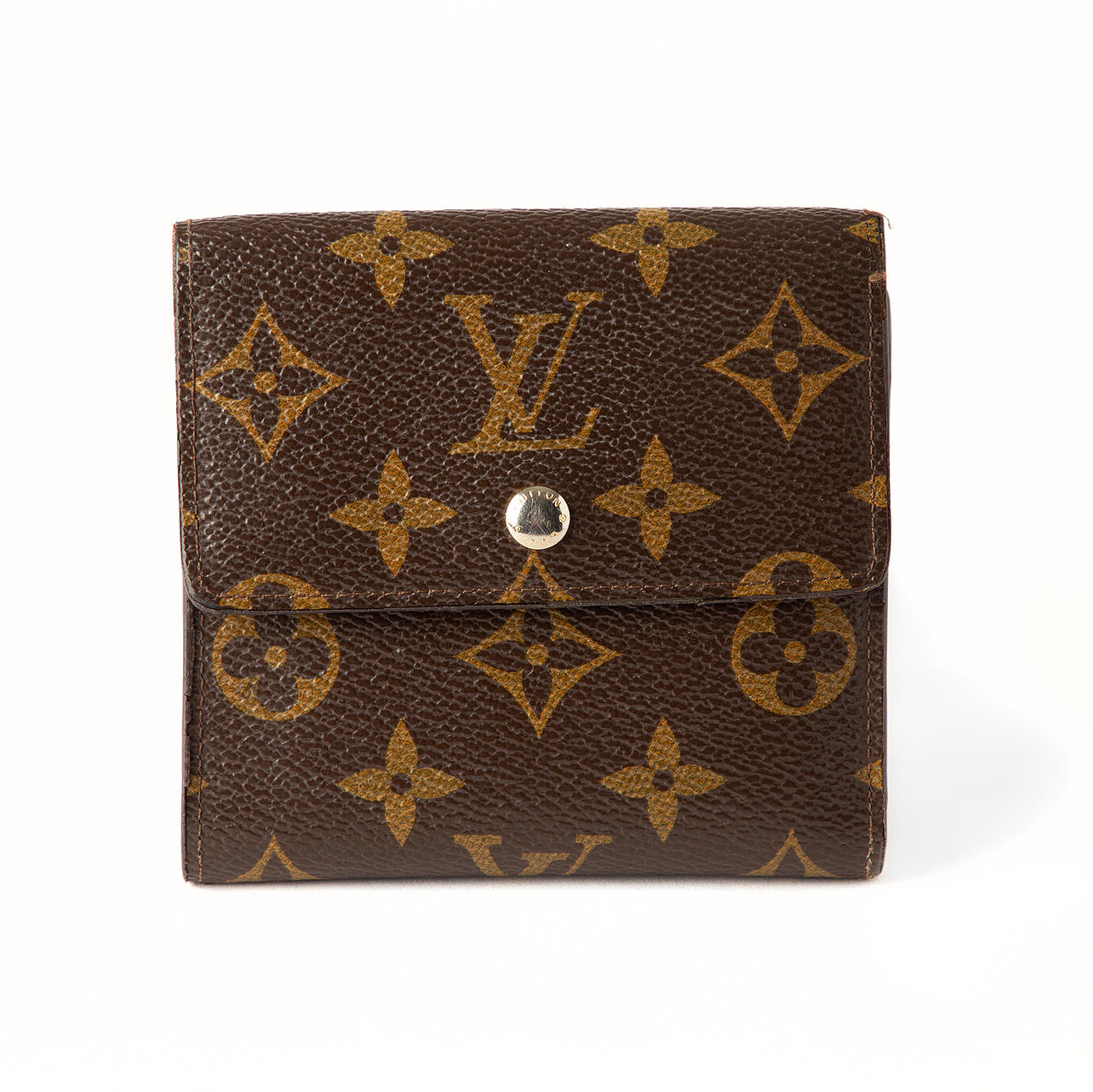 LOUIS VUITTON. Plånbok, canvas.