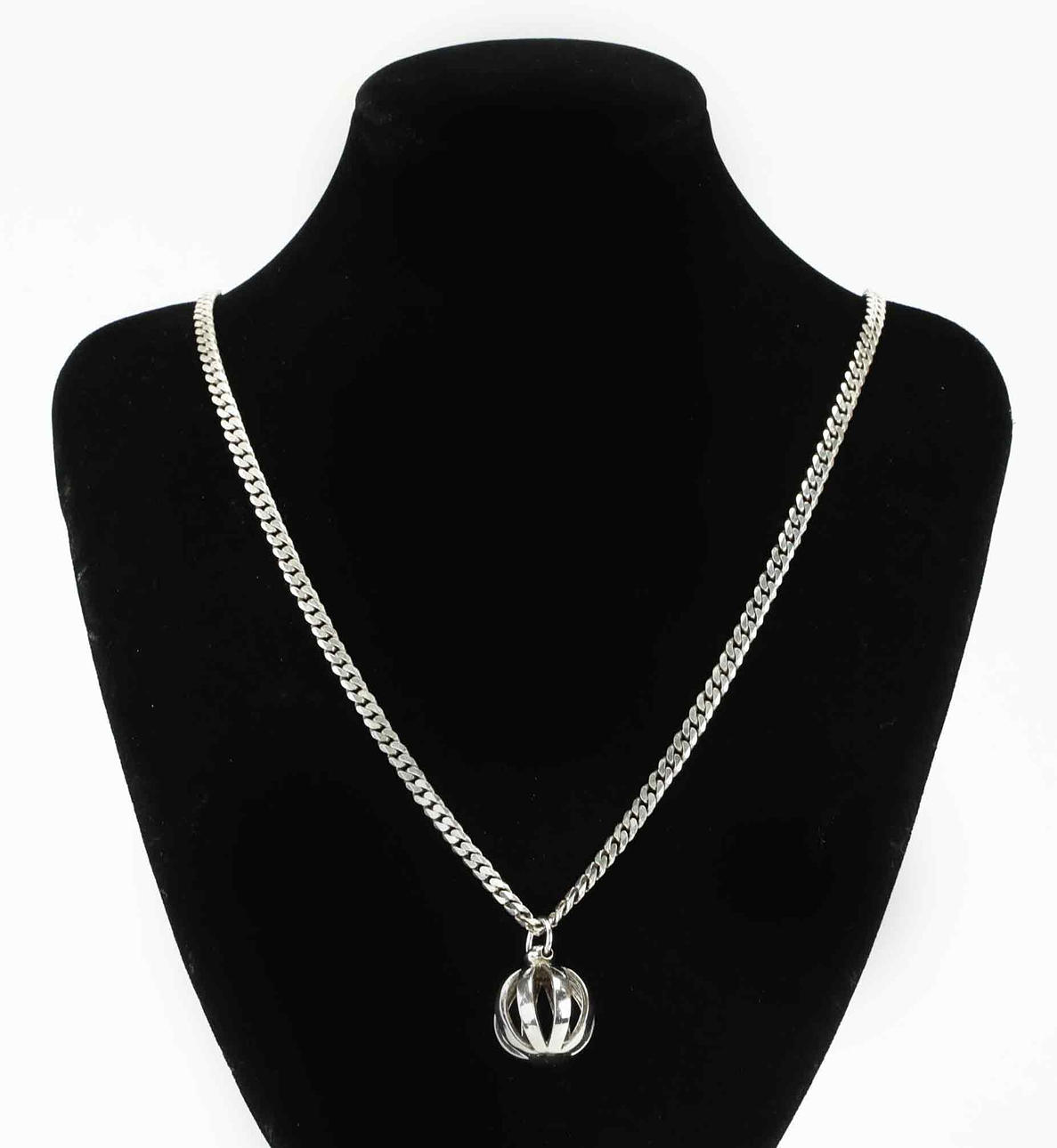 HALSBAND, sterlingsilver, 1900-talets andra hälft.