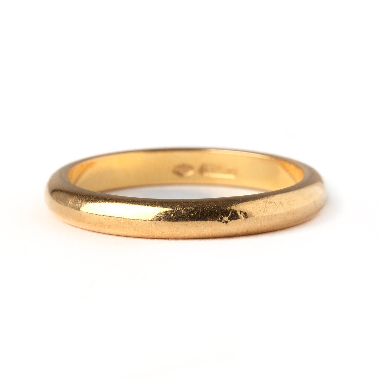 RING, 18K guld, Arezzo, Italien.
