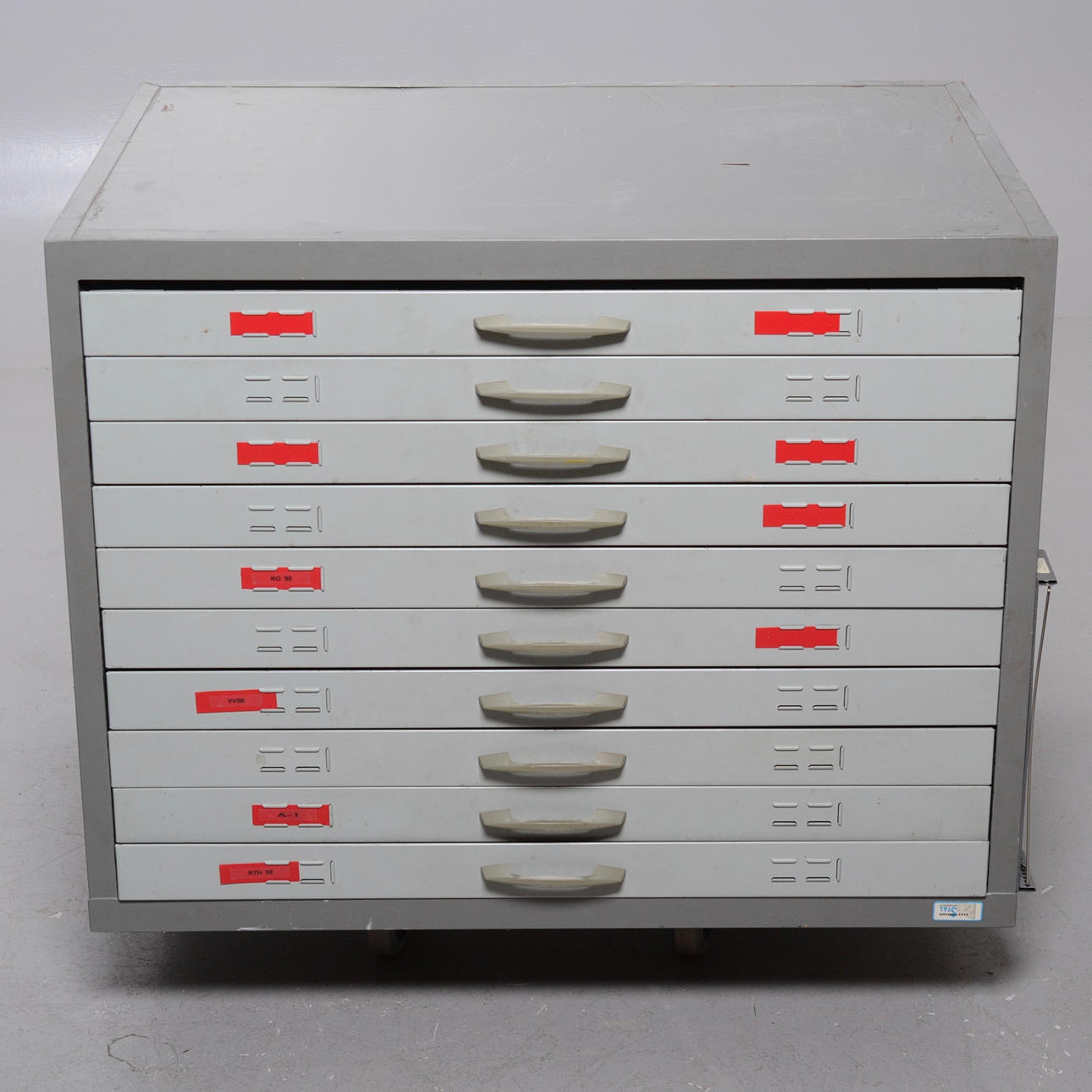 ARKIVSKÅP, Electrolux stål.