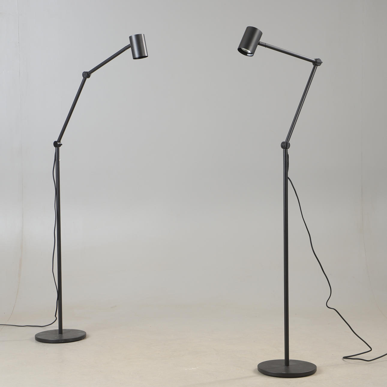FLOOR LAMPS, 1 pair, metal, IKEA.