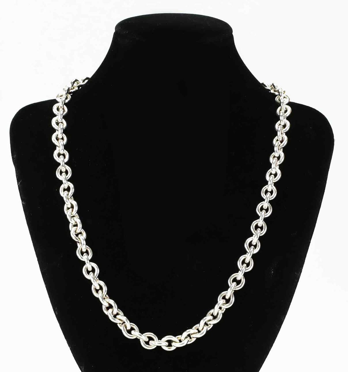 HALSKEDJA, sterlingsilver.