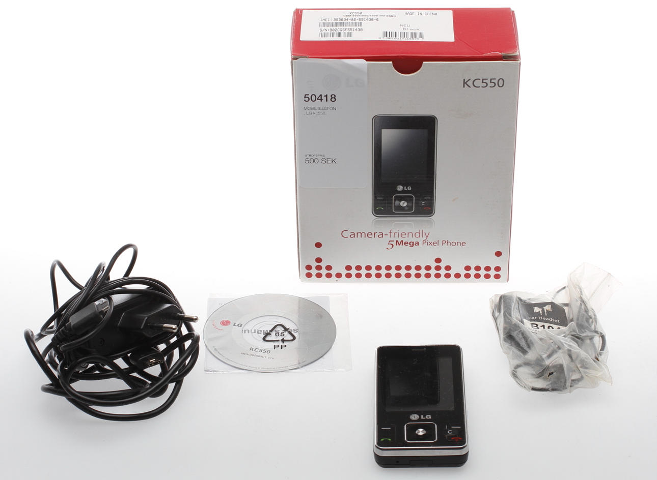 MOBILTELEFON, LG kc550.