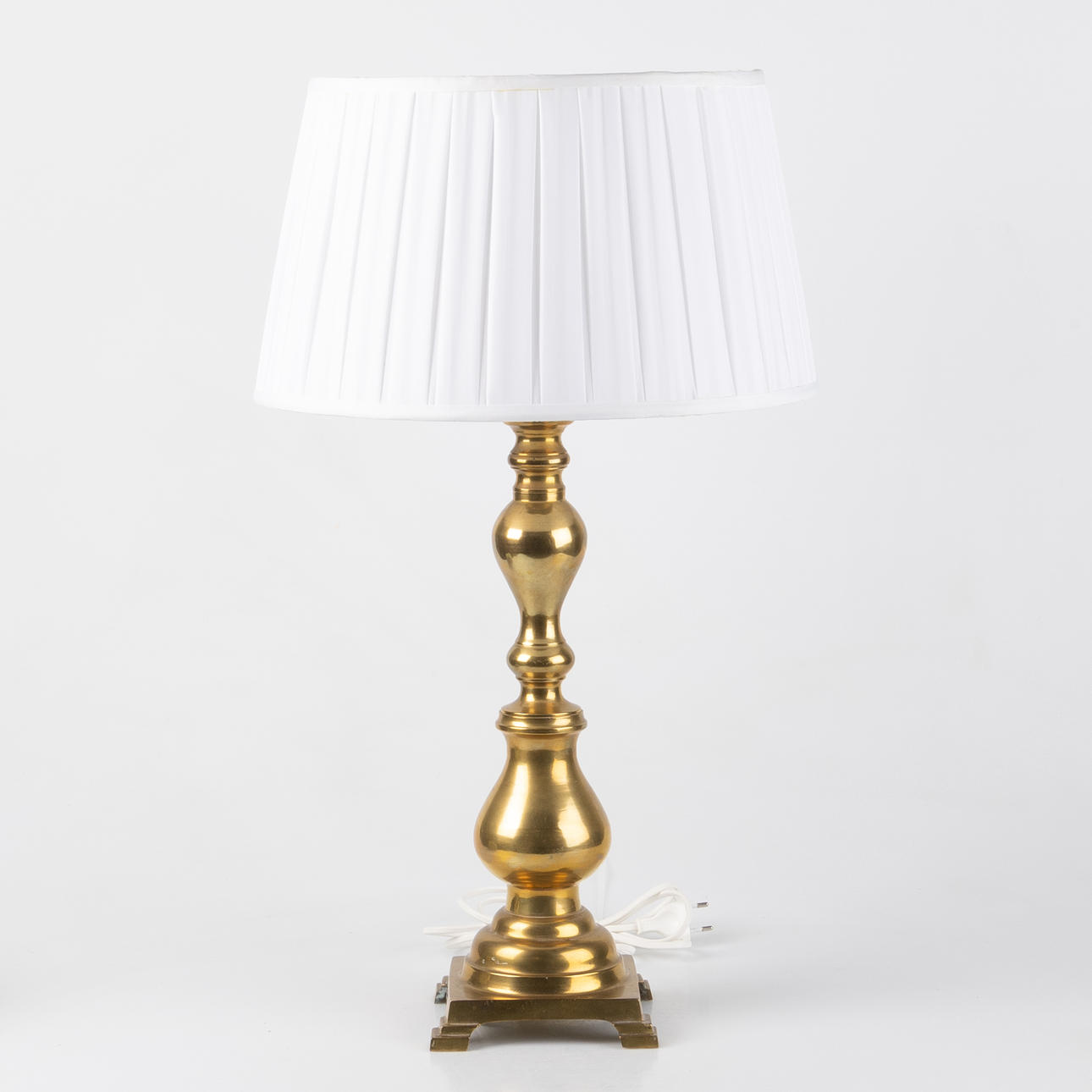 TABLE LAMP, Baroque style, 20th century.
