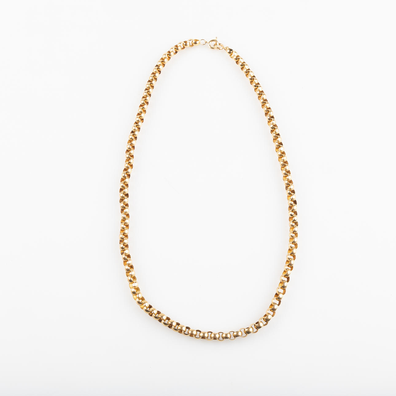 HALSKEDJA, 18K guld.