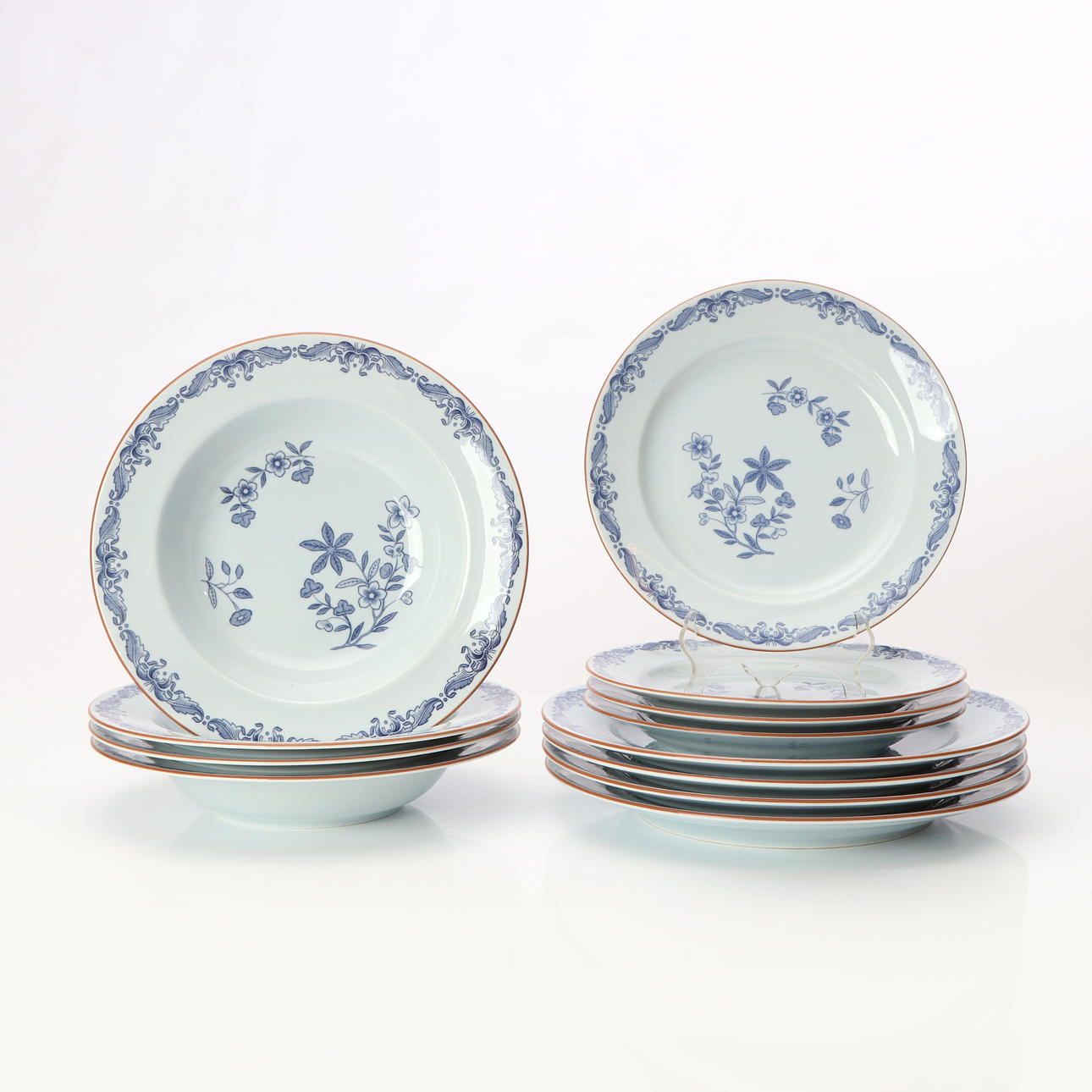 OSTINDIA, DINNERWARE, 12 pcs. Rörstrand.
