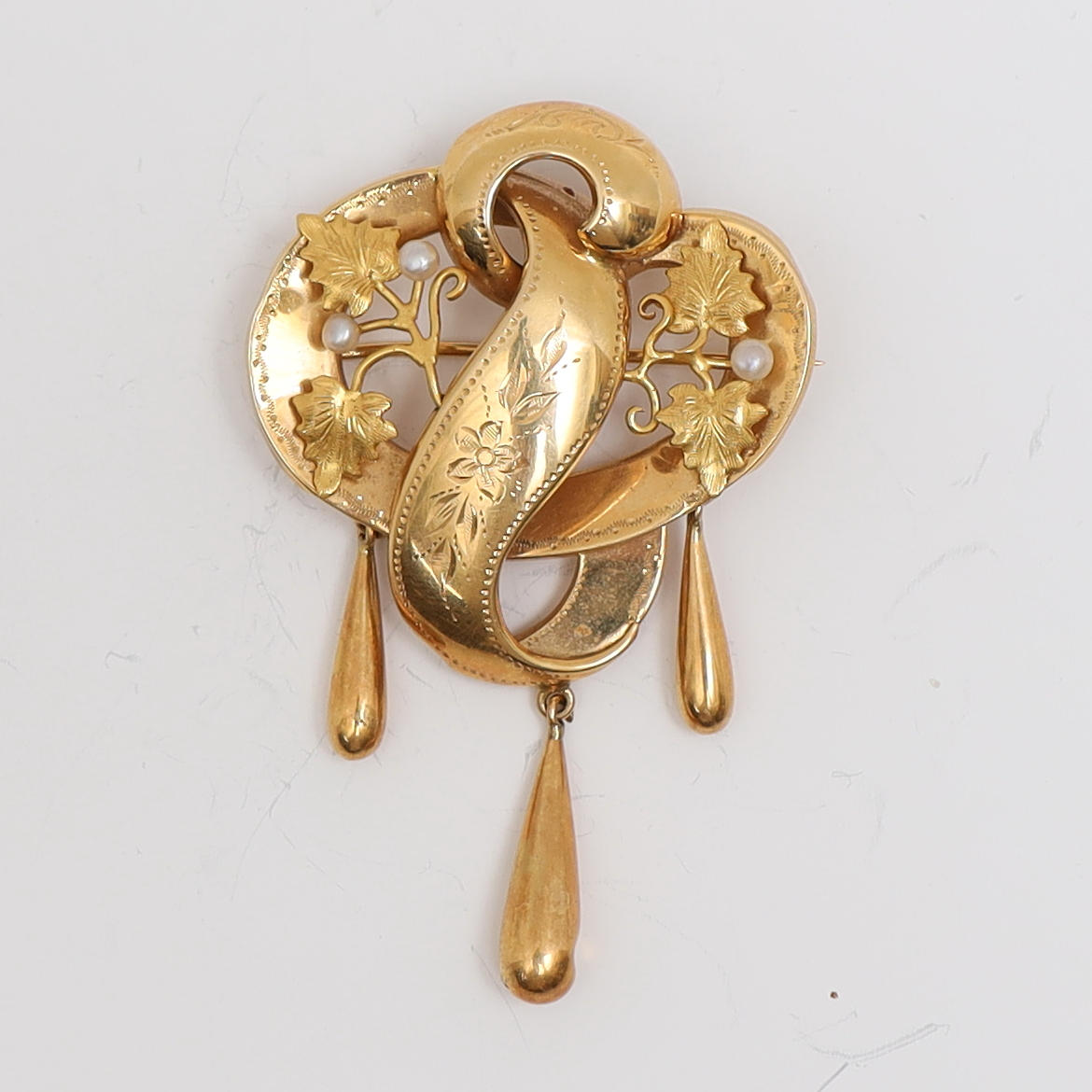BROOCH, Gustaf Dahlgren & Co, Malmö 1944.