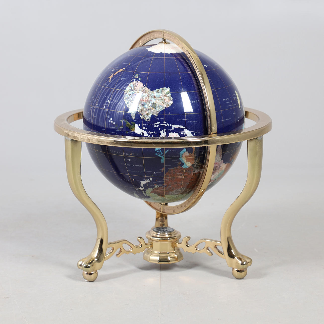 GEM SET TERRESTRIAL GLOBE.