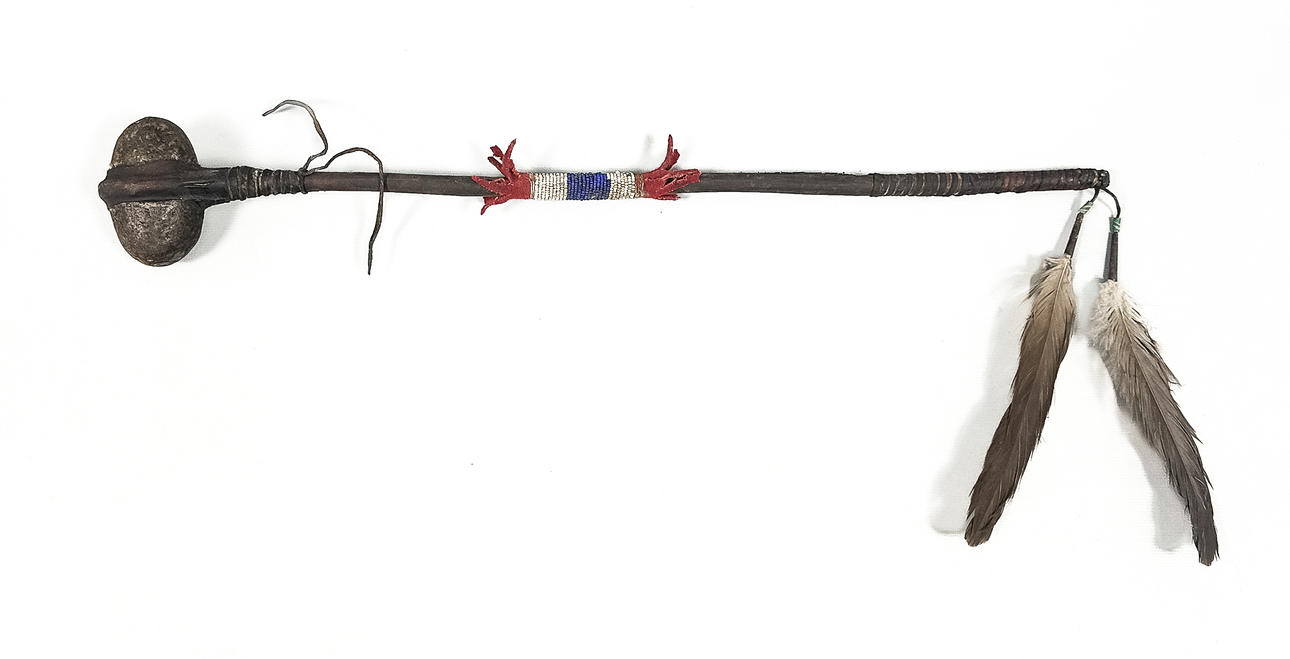 CLUB, Native American, Cheyenne, late 19th century. Collectables ...