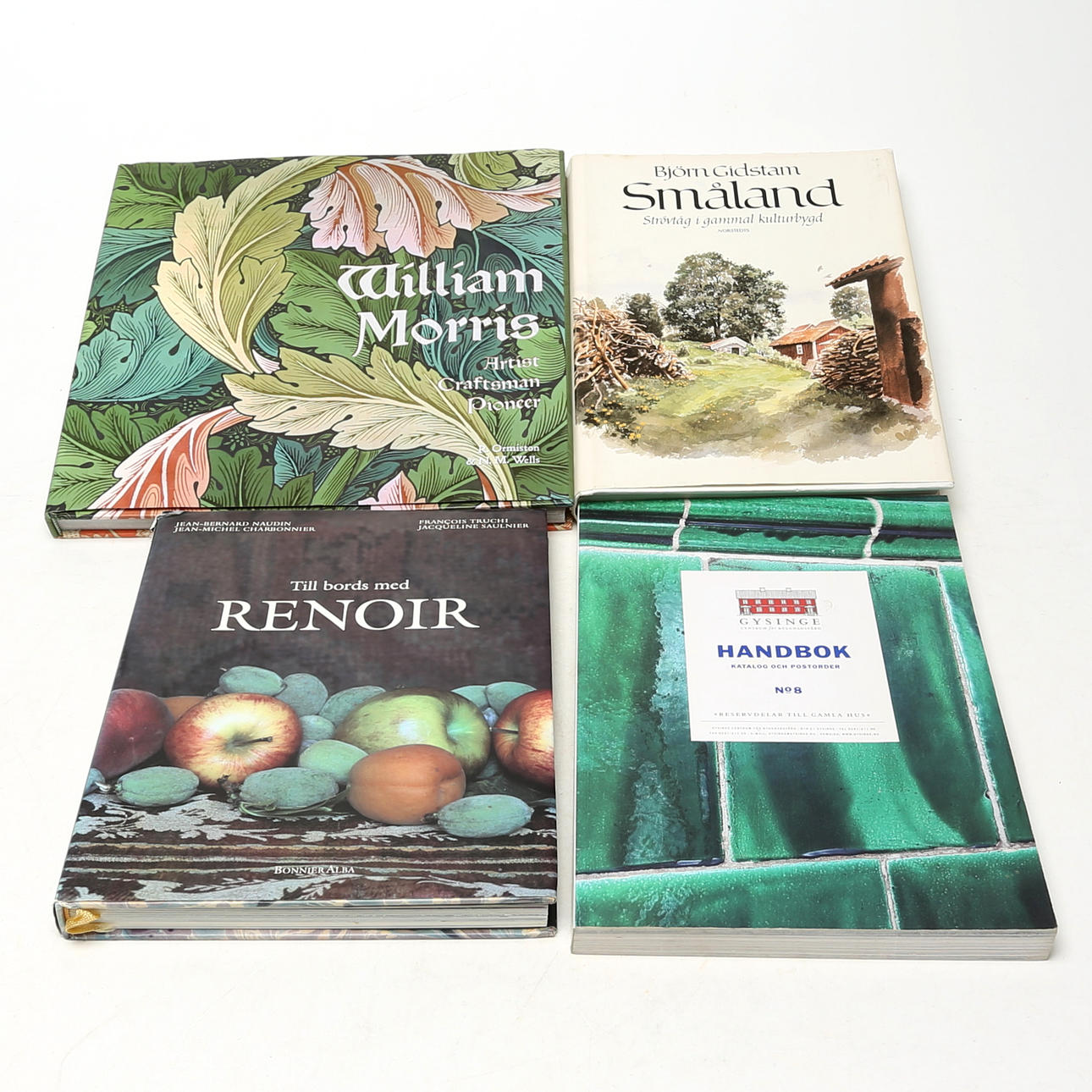 BOOKS, 4 pcs, art/building conservation.