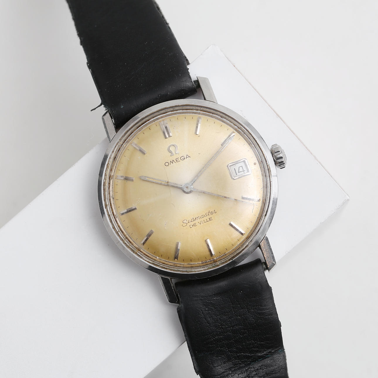 OMEGA, armbandsur, Seamaster DeVille, stål, 1960-tal.