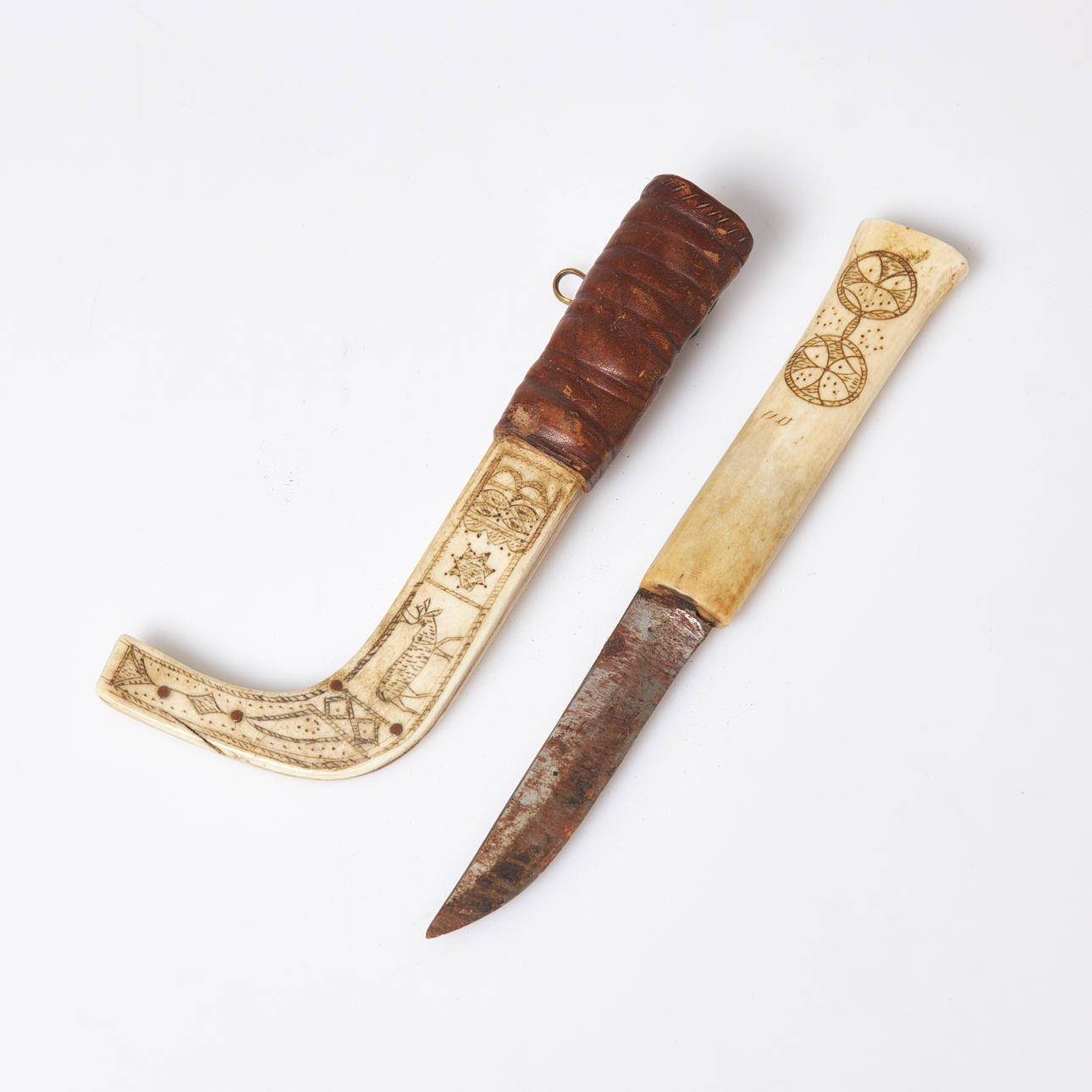 KNIFE, half-horn, North Sámi.