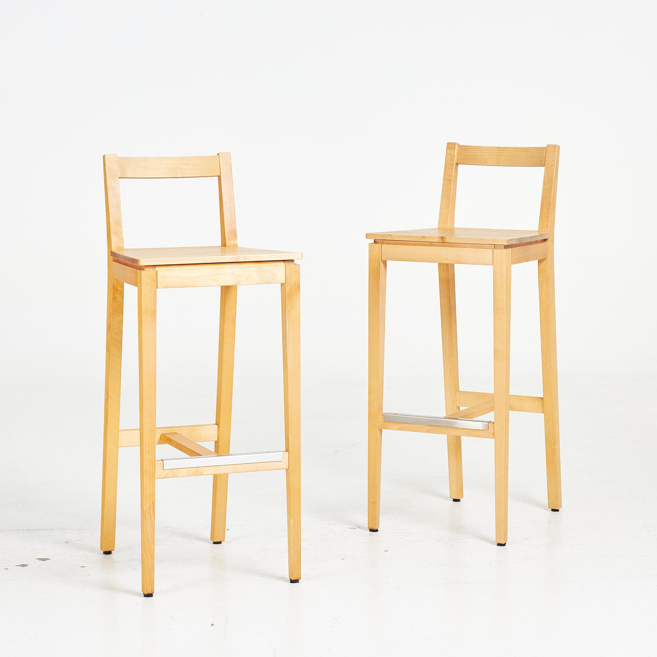 MARIT STIGSDOTTER. Bar stools, 2 pcs, "Allegro", Stolab.