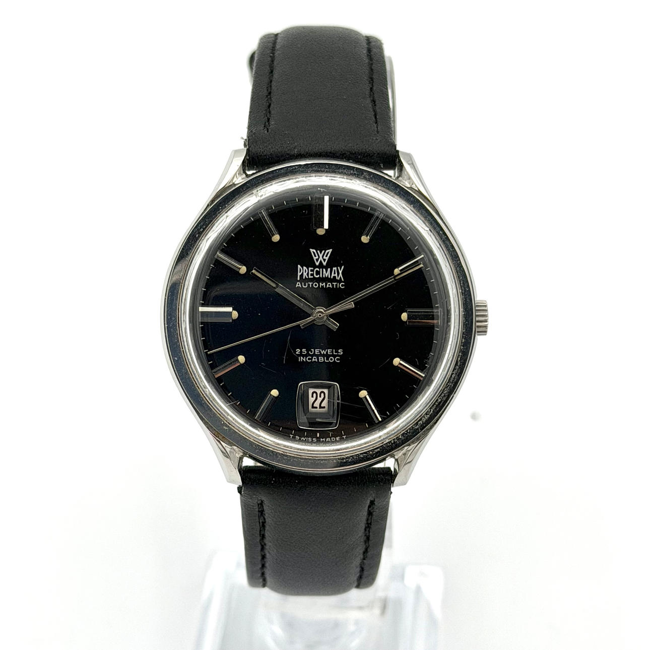 PRECIMAX, wristwatch, automatic steel.