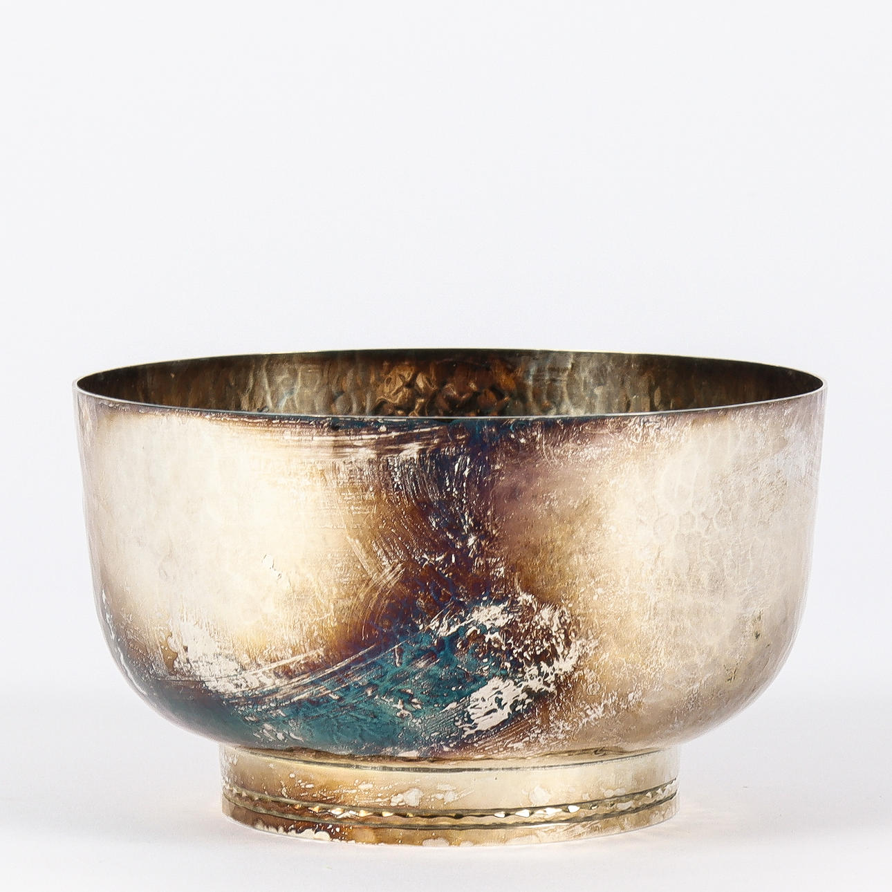 INGRID RÅSTRÖM. Bowl, "Sofiero", silver, GAB.