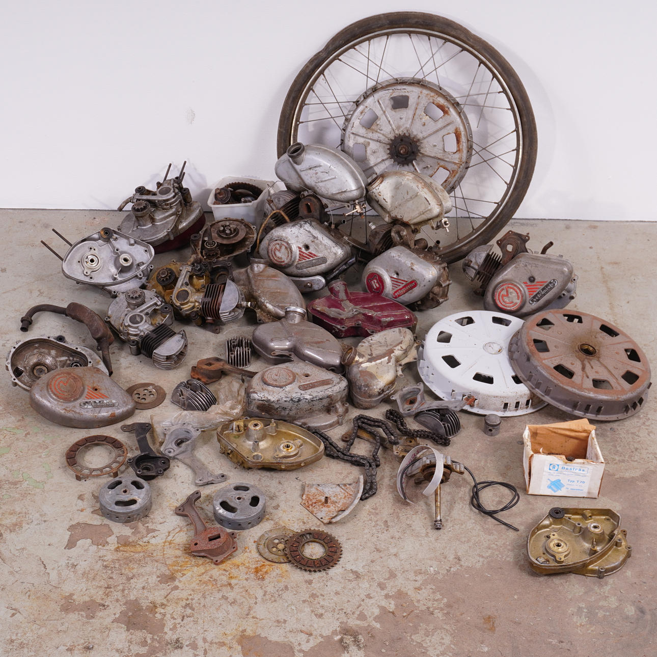 CYCLEMASTER, parti delar, 1950-tal, England/Tyskland.