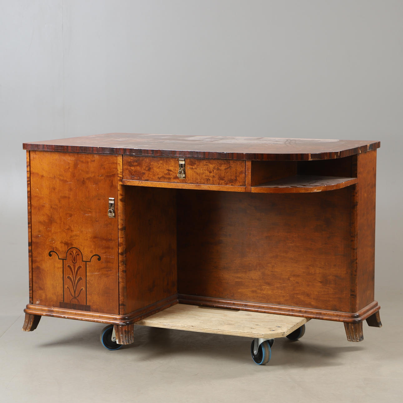 DESK, birch, Swedish grace.