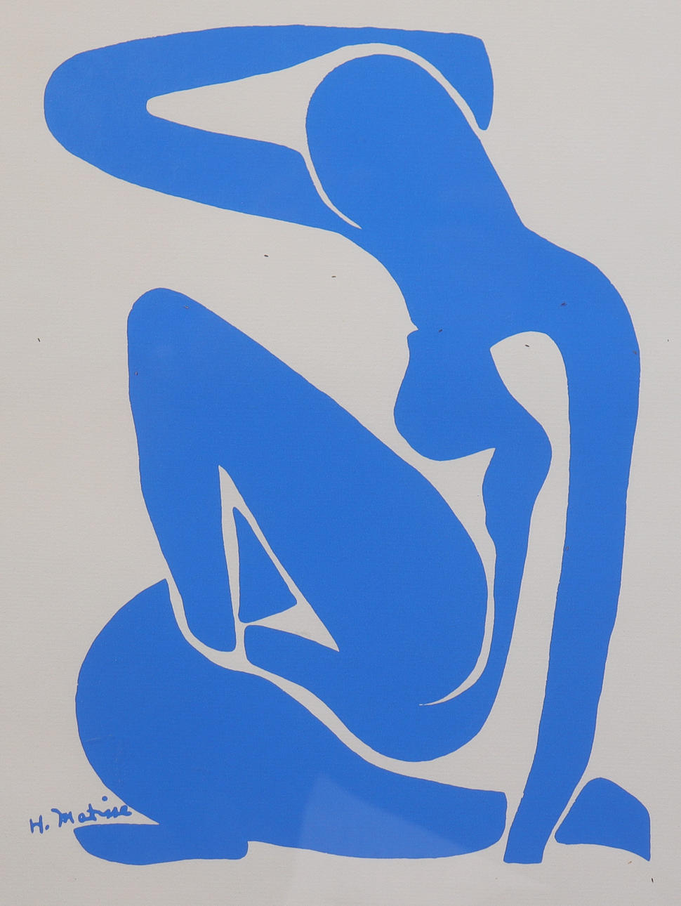 HENRI MATISSE. EFTER. litografi, "Blue Nude".