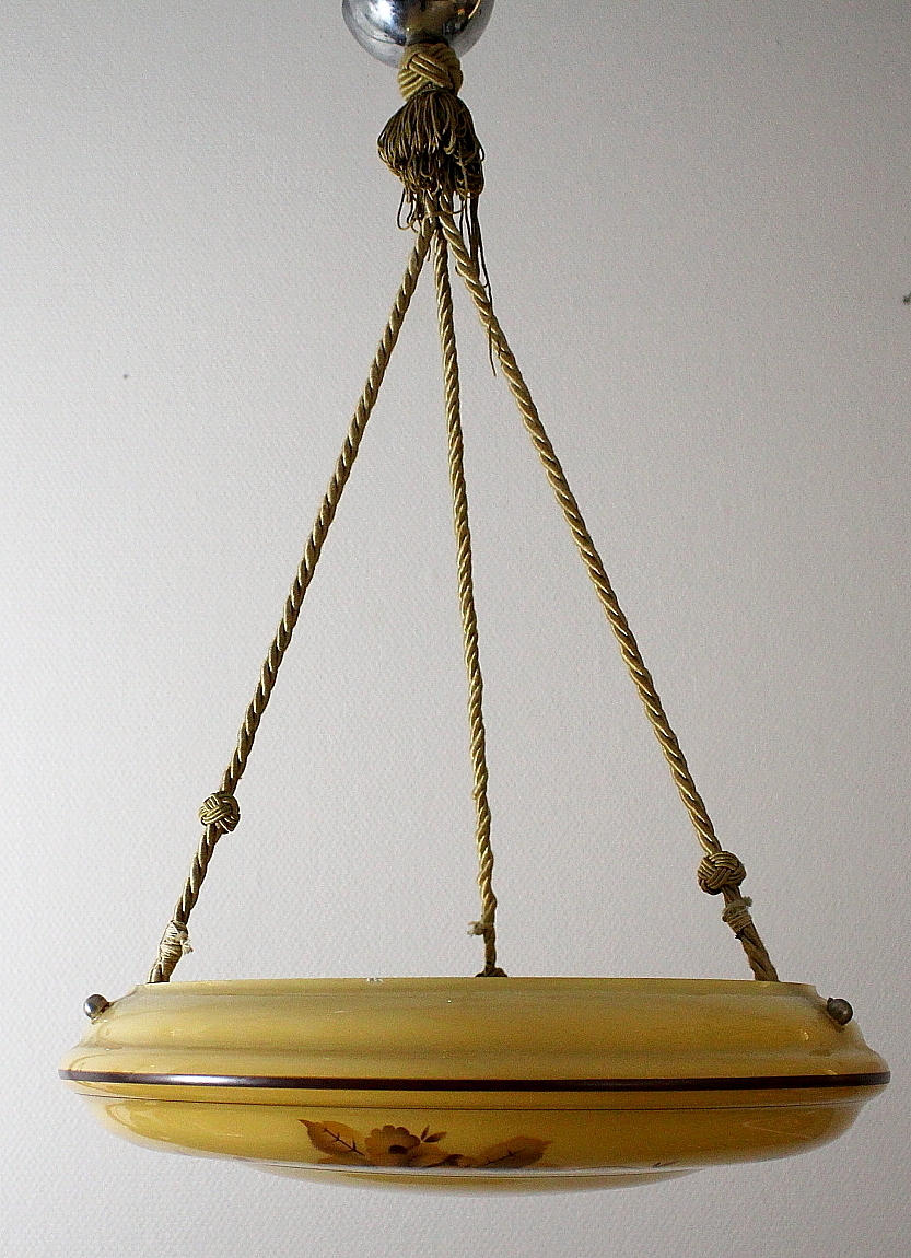 AMPELLAMPA, glas, 30-tal.